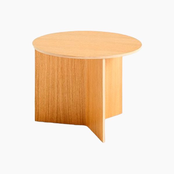 Slit Table Wood | Round