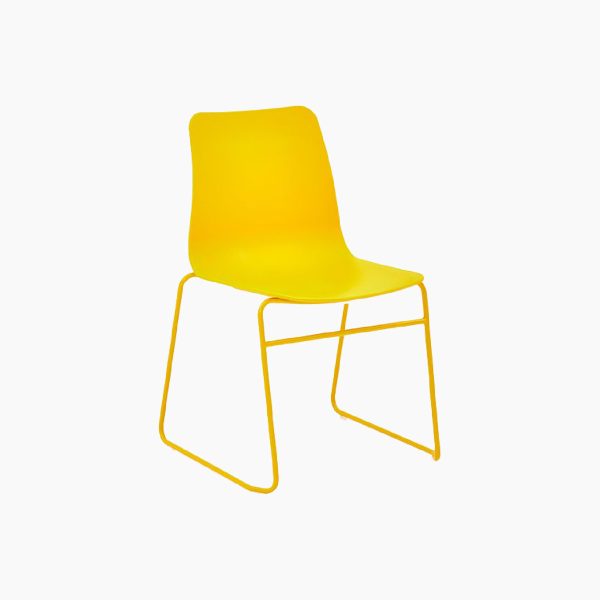 Polly Chair With Sled Base