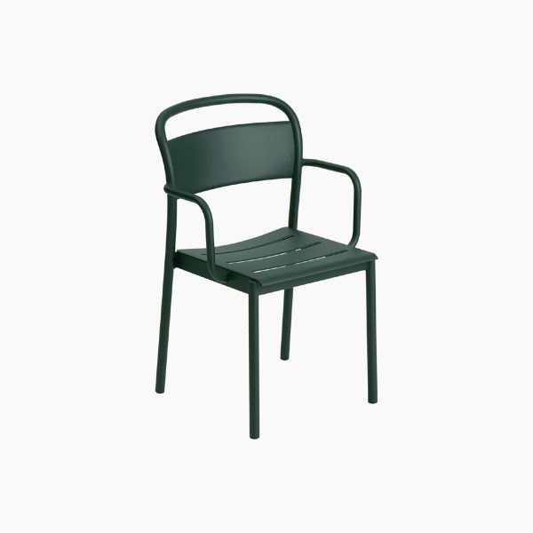 Linear Steel Armchair