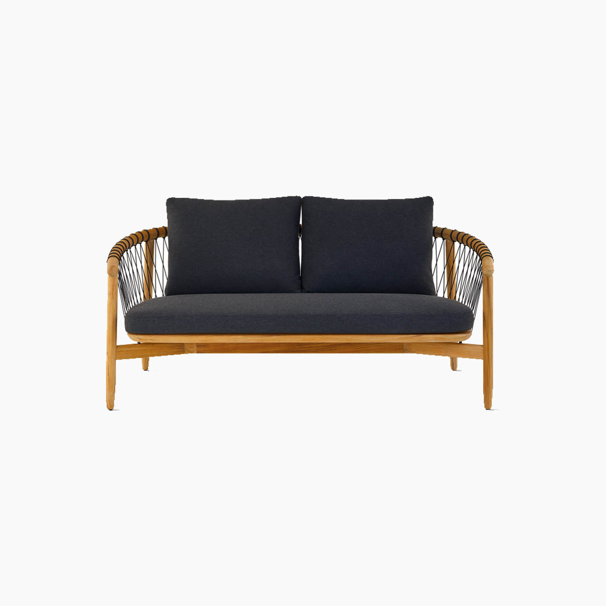 1b_Crosshatch Outdoor Settee