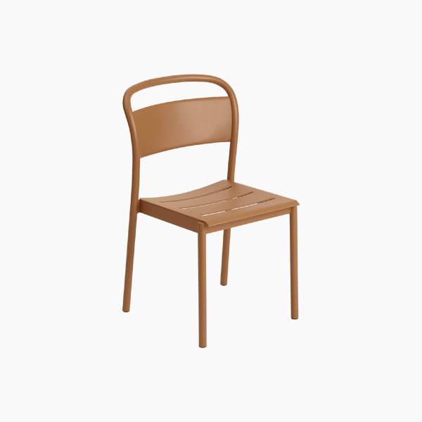 Linear Steel Side Chair