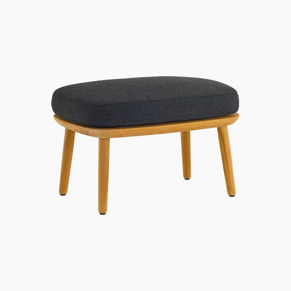 Crosshatch Outdoor Ottoman