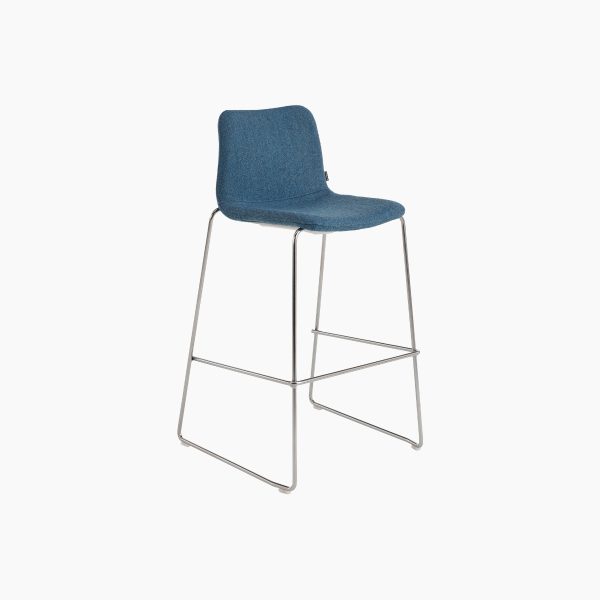 Viv Barstool With Sled Base