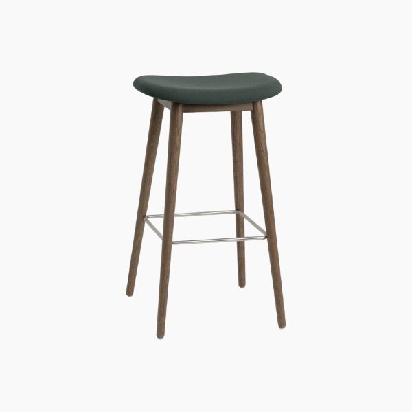 Fiber Counter Stool Wood Base w.o. backrest