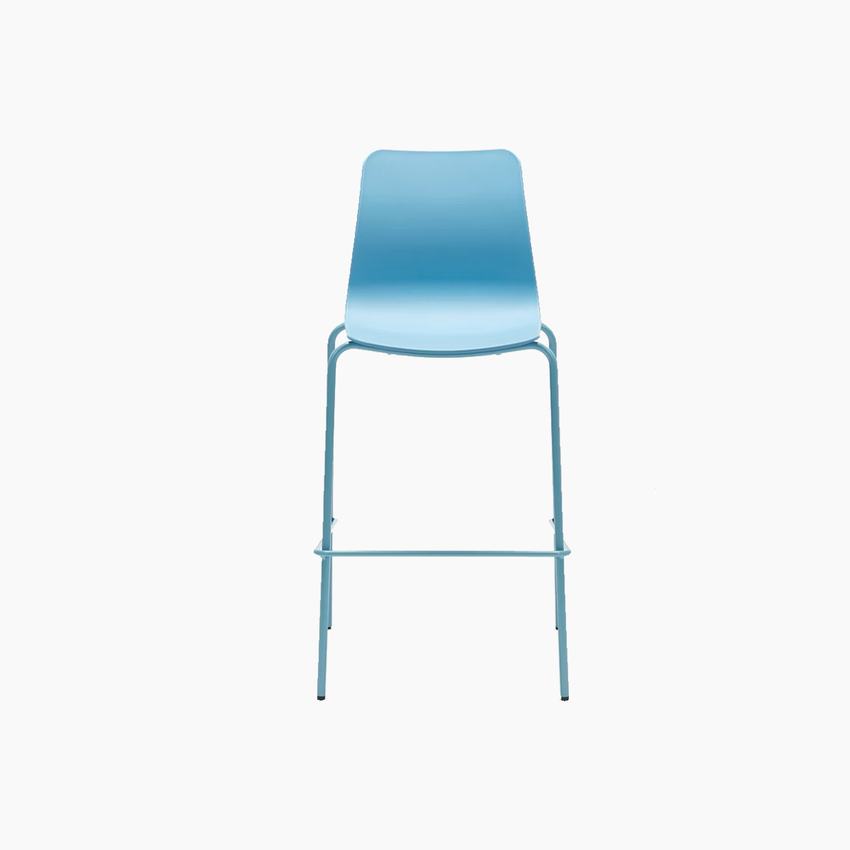 8B_Polly Barstool With 4 Leg Base