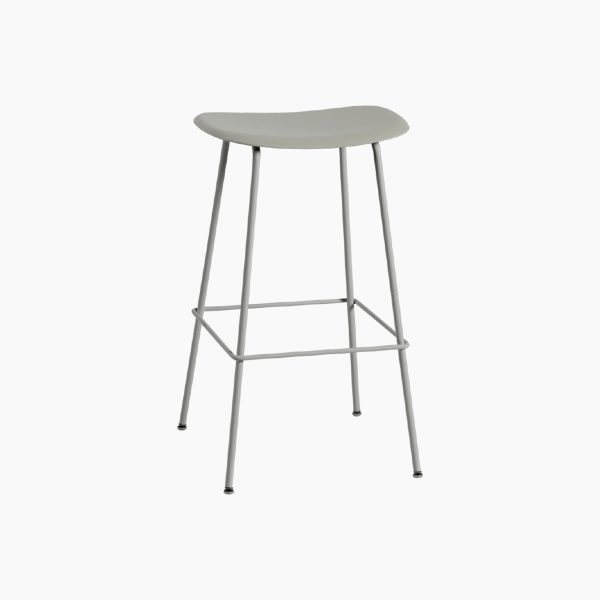 Fiber Counter Stool Tube Base w.o. backrest