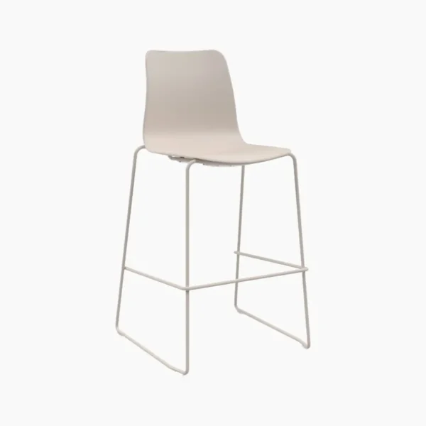 Polly Barstool With Sled Base