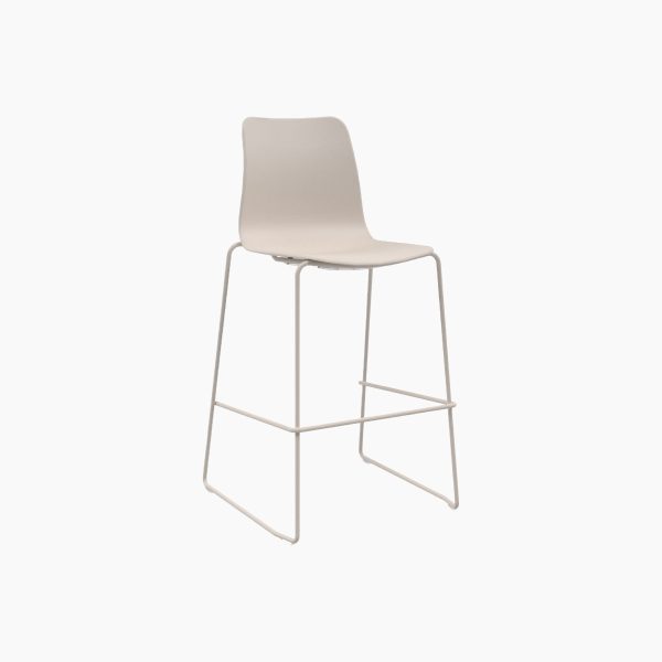 Polly Barstool With Sled Base