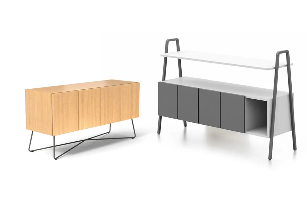 6B_Rockwell Unscripted Credenza and Console