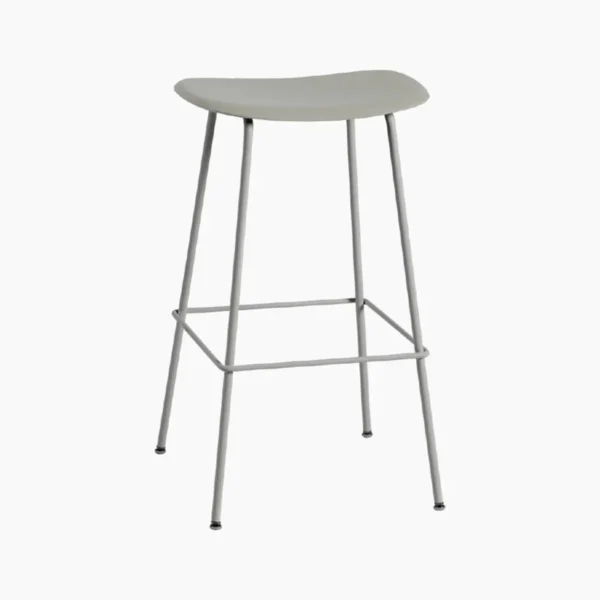Fiber Counter Stool Tube Base w.o. backrest
