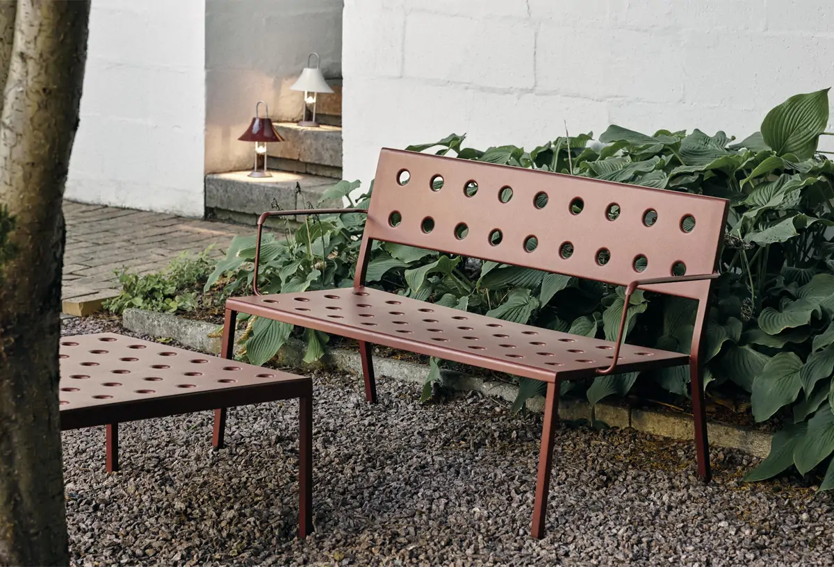 Balcony Lounge Bench with arm_02