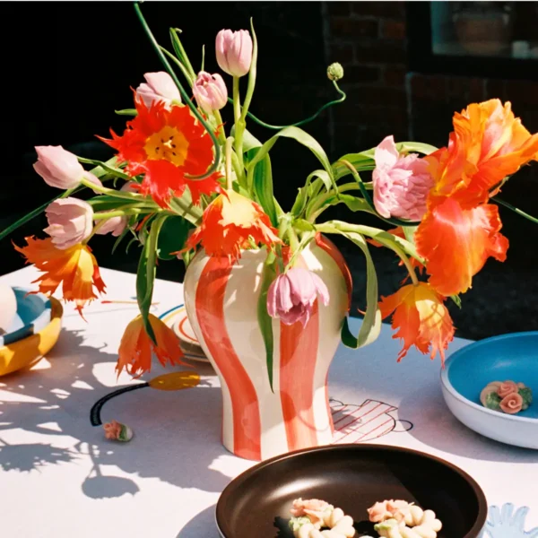 Sobremesa Stripe Vase