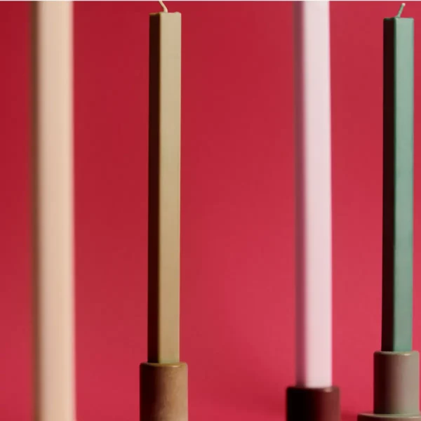 Tube Candle Holder Concrete