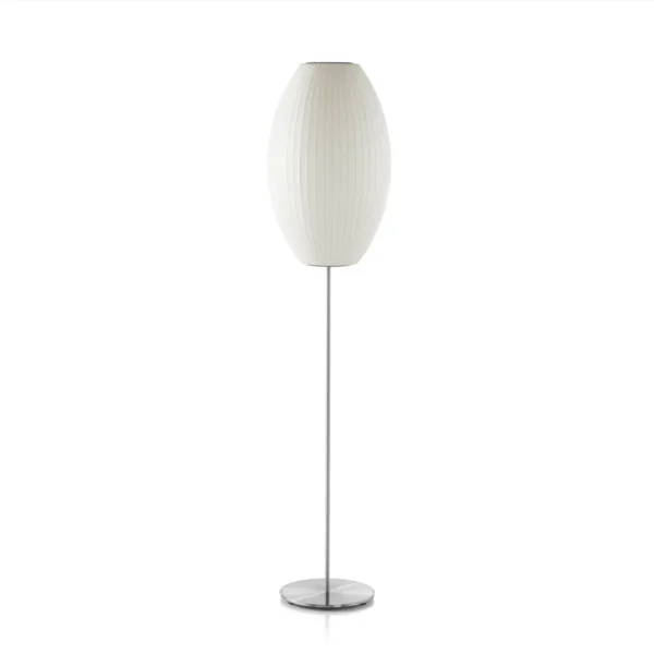 Nelson Cigar Lotus Floor Lamp