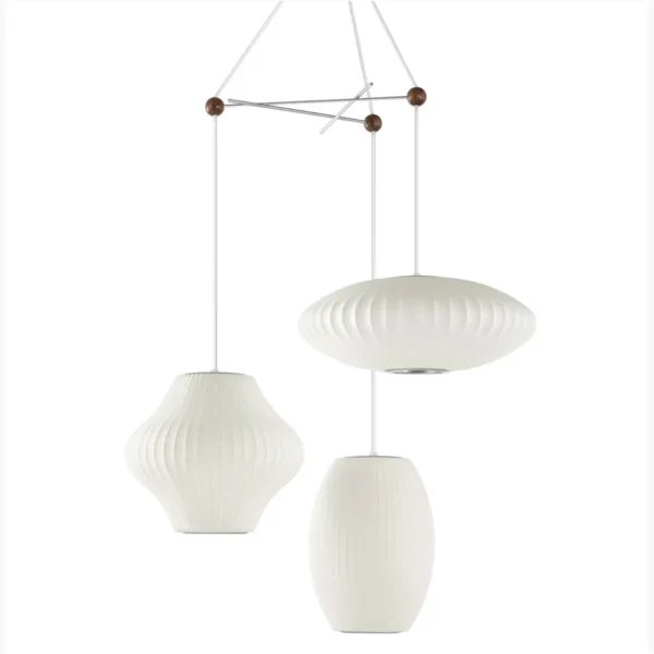 Nelson Triple Bubble Lamp Fixture