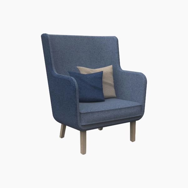 Rockwell Unscripted High Back Lounge Chair