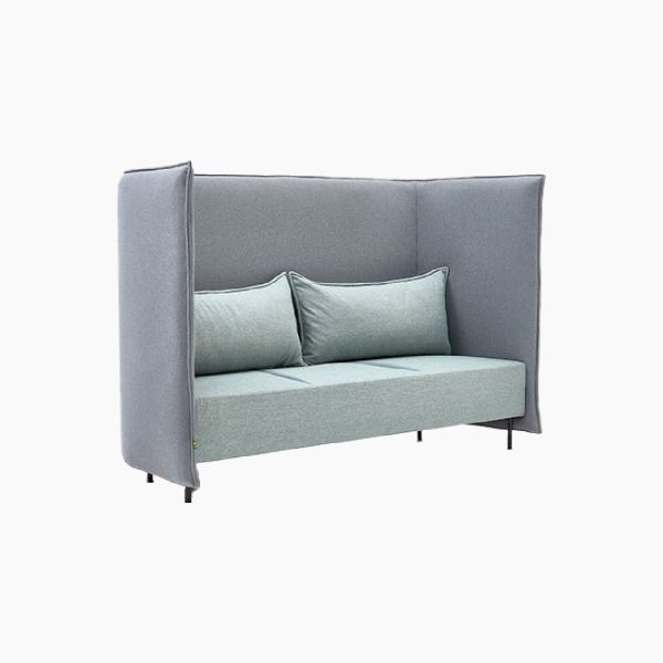 Cloud Plain Sofa With High Back
