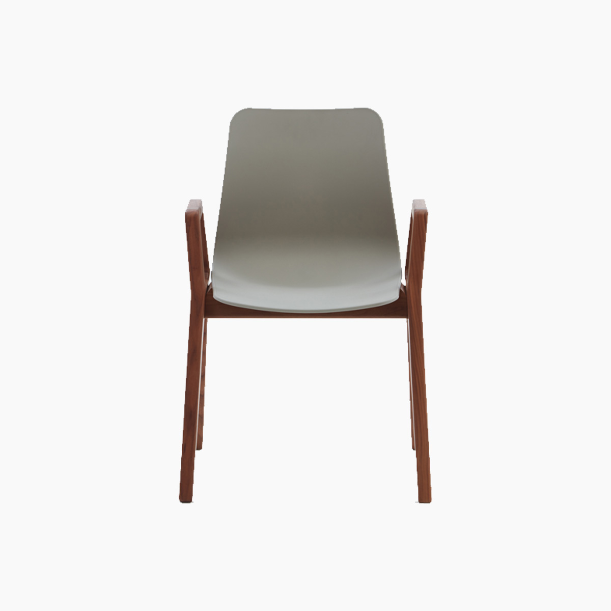 11B_Polly Wood Armchair With Wooden Base