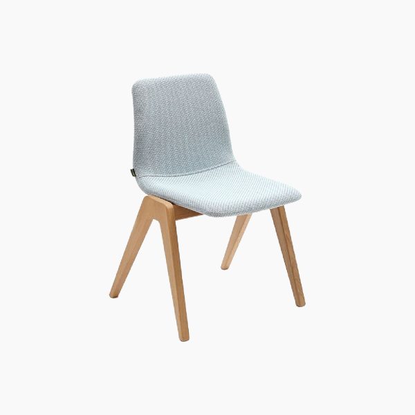 Viv Wood Chair With Wooden Base