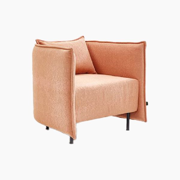 Cloud Plain Armchair With Low Back