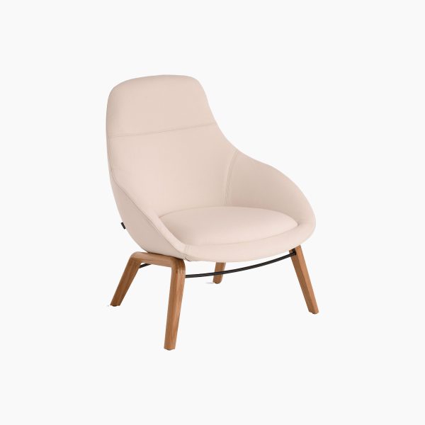 Always Lounge With Wooden Base