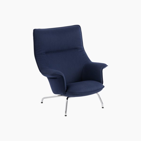 Doze Lounge Chair High Back Tube Base