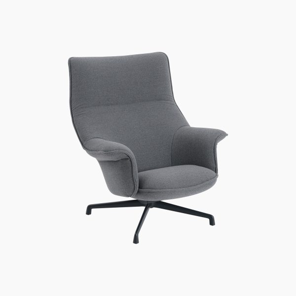 Doze Lounge Chair High Back Swivel Base