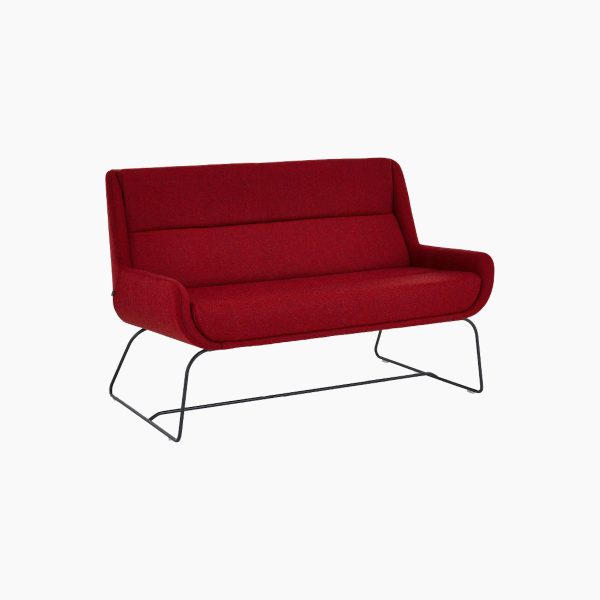 Hush Low Sofa With Sled Base