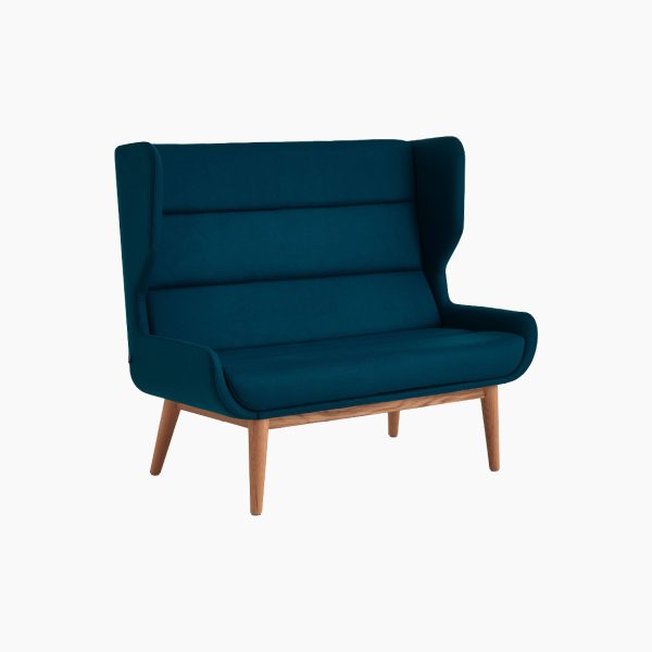 Hush Sofa With Wooden Base