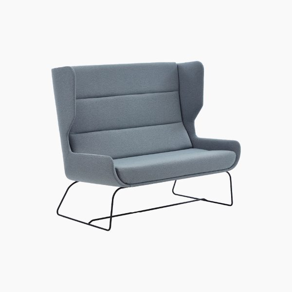 Hush Sofa With Sled Base