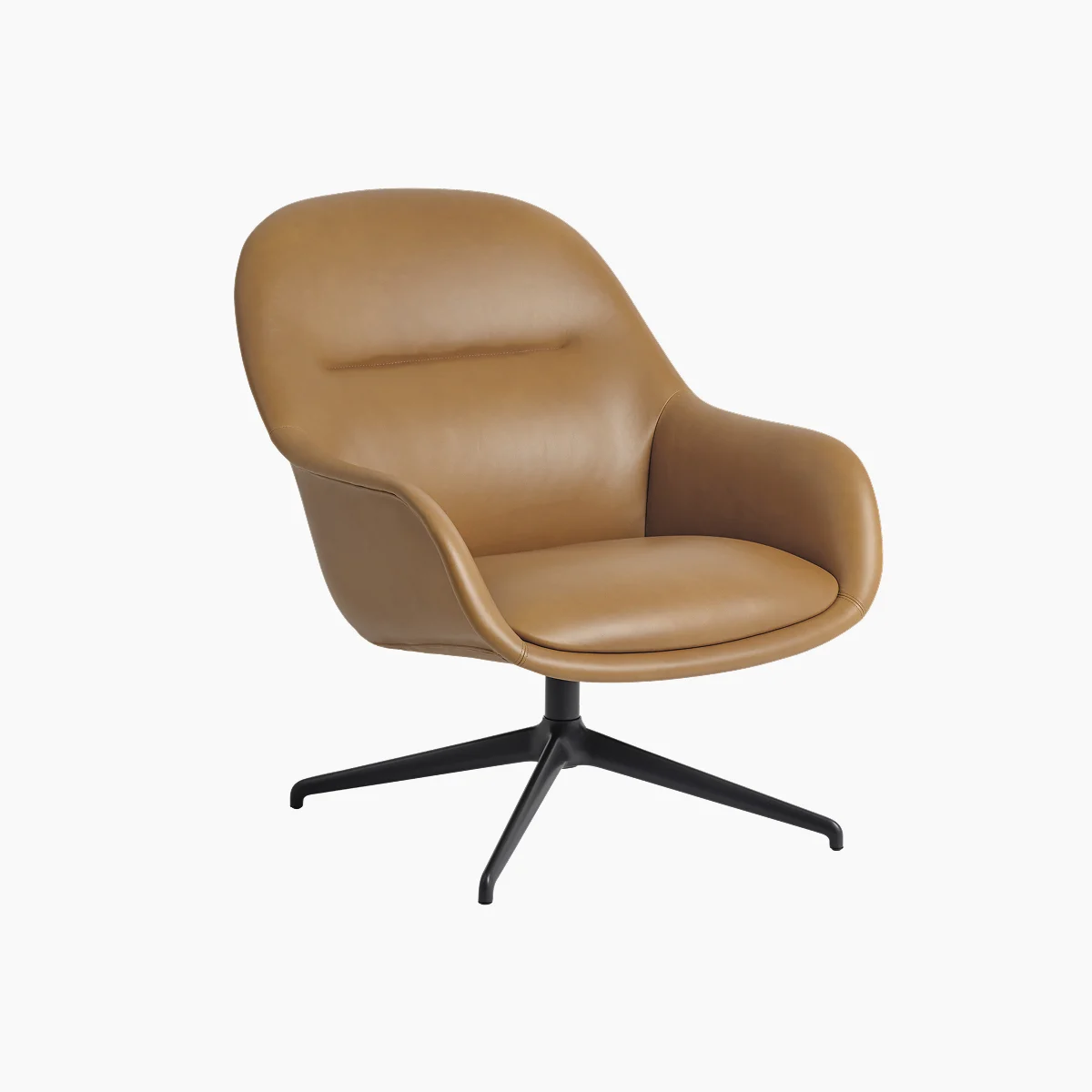Fiber Lounge Armchair Swivel Base_02