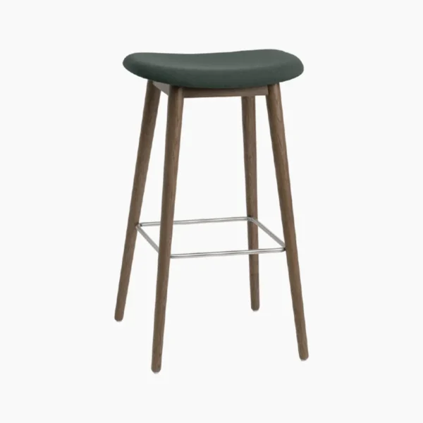 Fiber Counter Stool Wood Base w.o. backrest