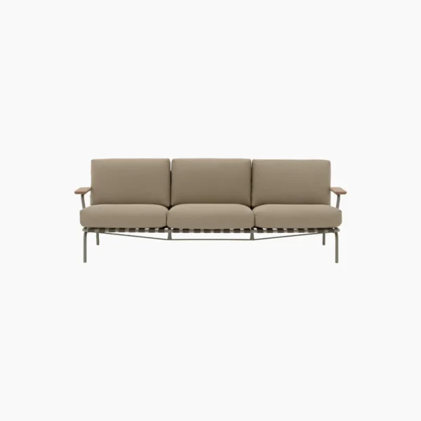 Settle Sofa w. Armrest - 3 Seater
