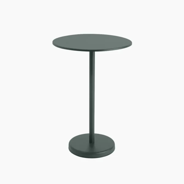 Linear Steel Café High Table