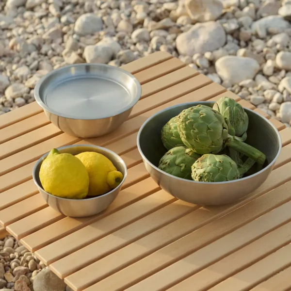 Outdoor Market Steel Bowl