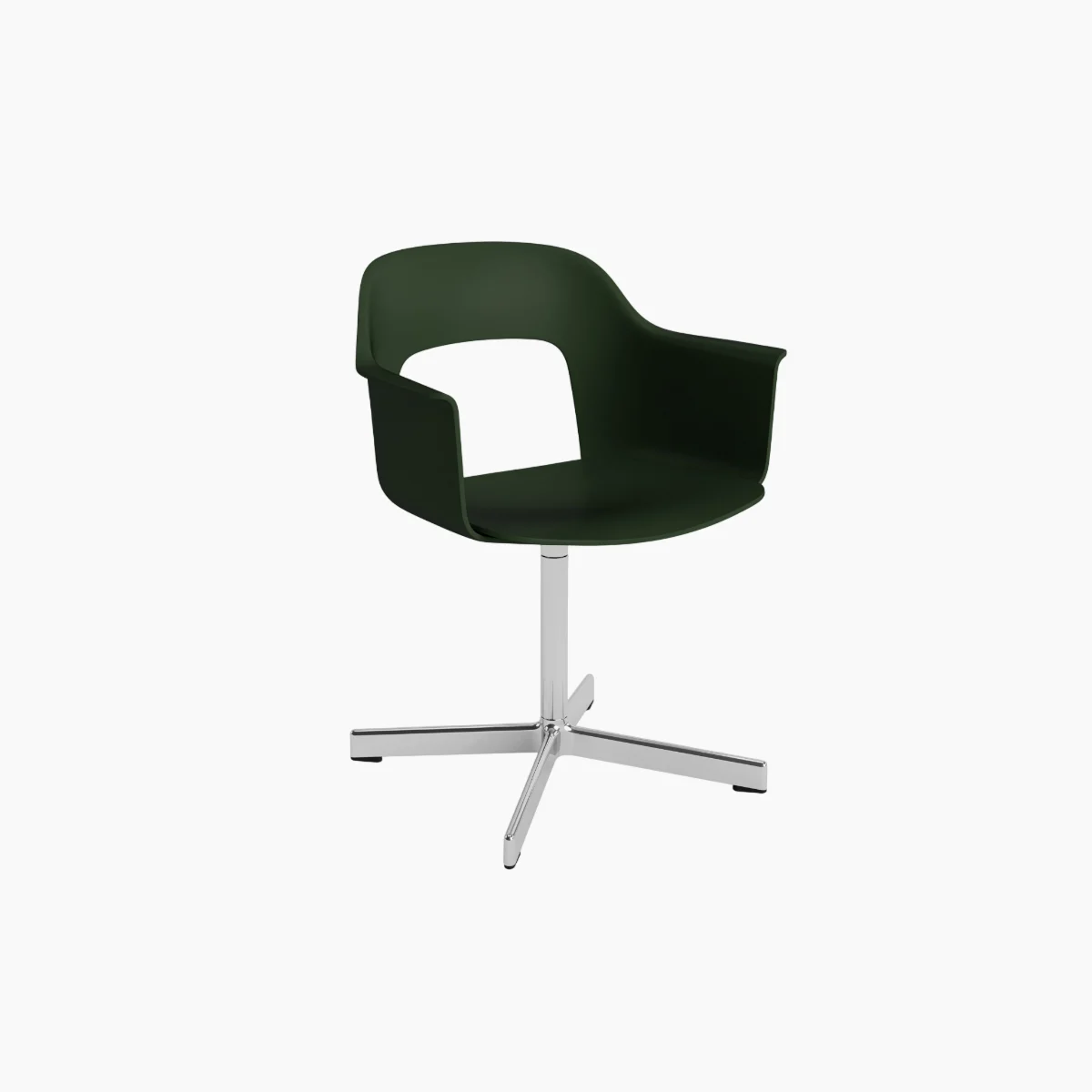 AF290-F333-AA51-01UF_Layout Armchair 231_black alu 4 star swivel base_biscotti shell (1)-Photoroom 1 (2)
