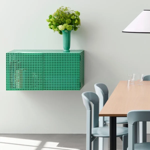 Perforated Cabinet Wall
